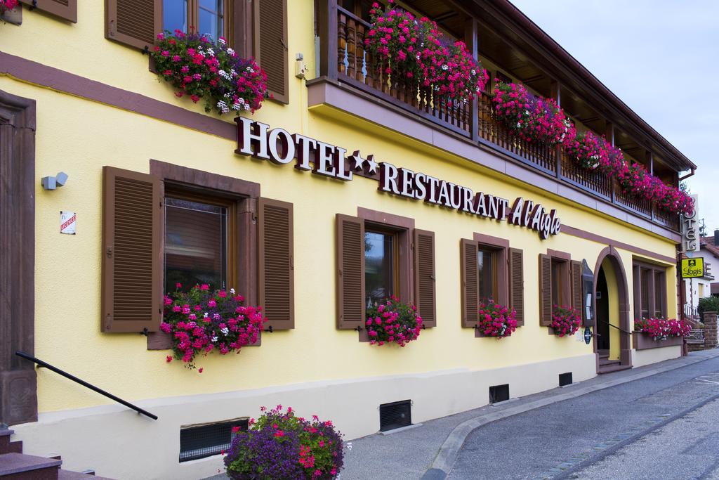 Hotel Restaurant A L'Aigle Wimmenau Exterior foto